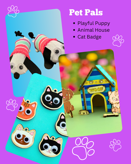 Pet Pals Craft & Play Discovery Box
