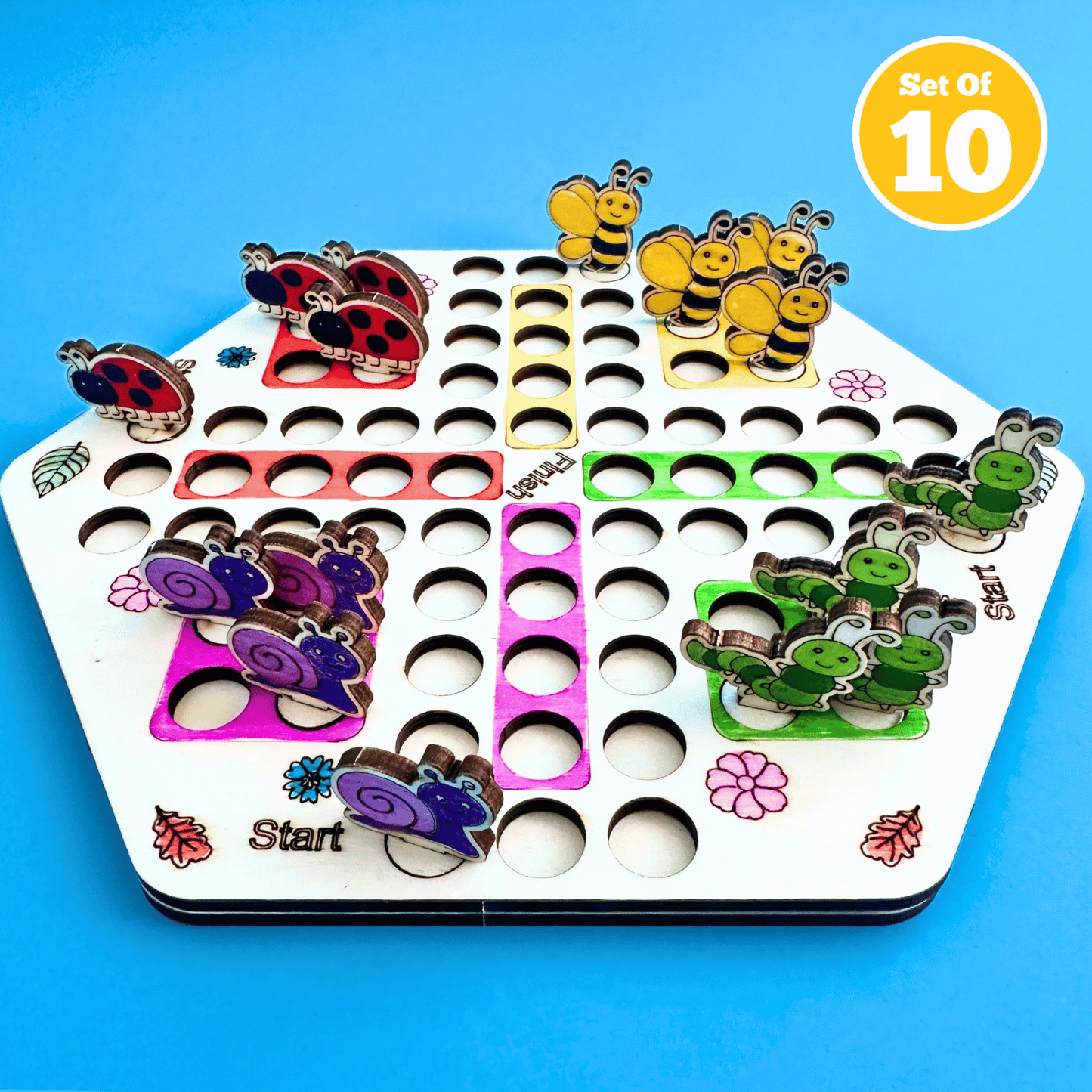 Set of 10 - Crawl and Conquer Game