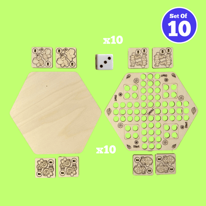 Set of 10 - Crawl and Conquer Game