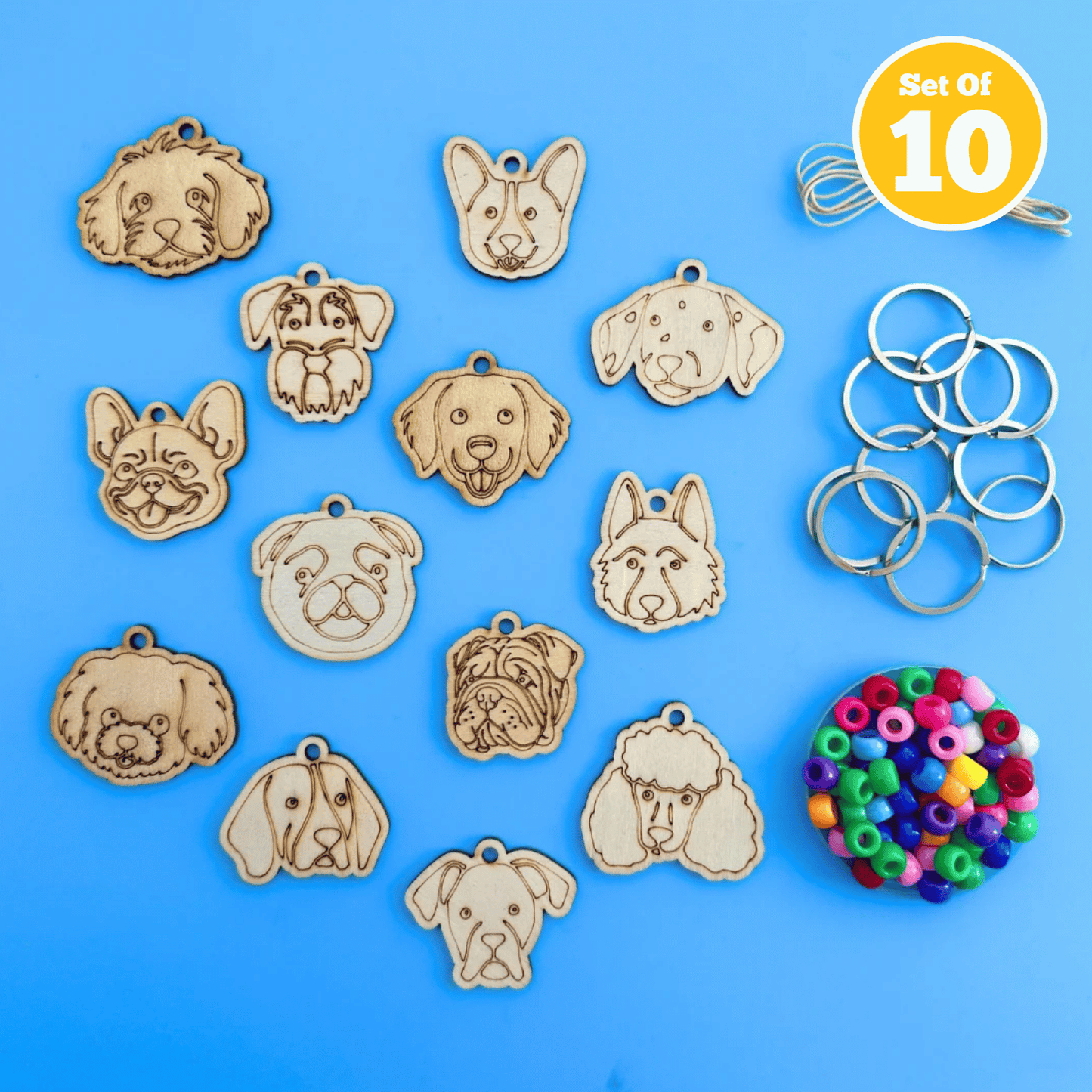 Set of 10 - Doggie Bag Charm