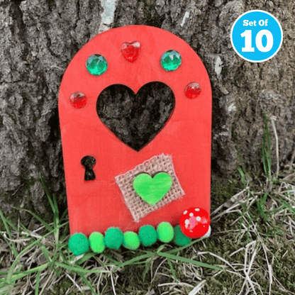 Set of 10 - Fairy Door