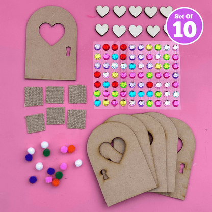 Set of 10 - Fairy Door