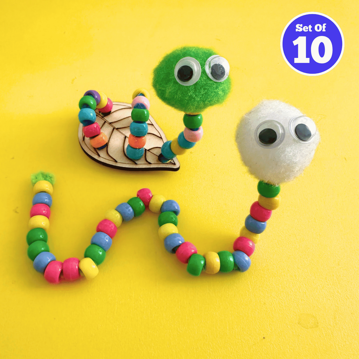 Set of 10 - Fidget Worm
