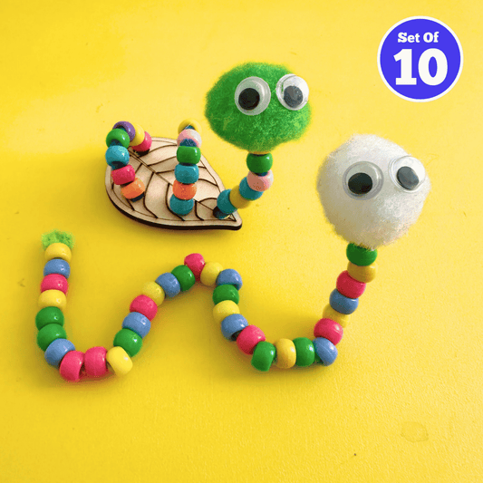 Set of 10 - Fidget Worm