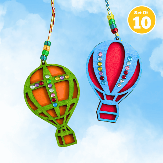 Set of 10 - Hot Air Balloon
