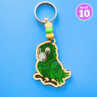 Set of 10 - Kea Bag Charm