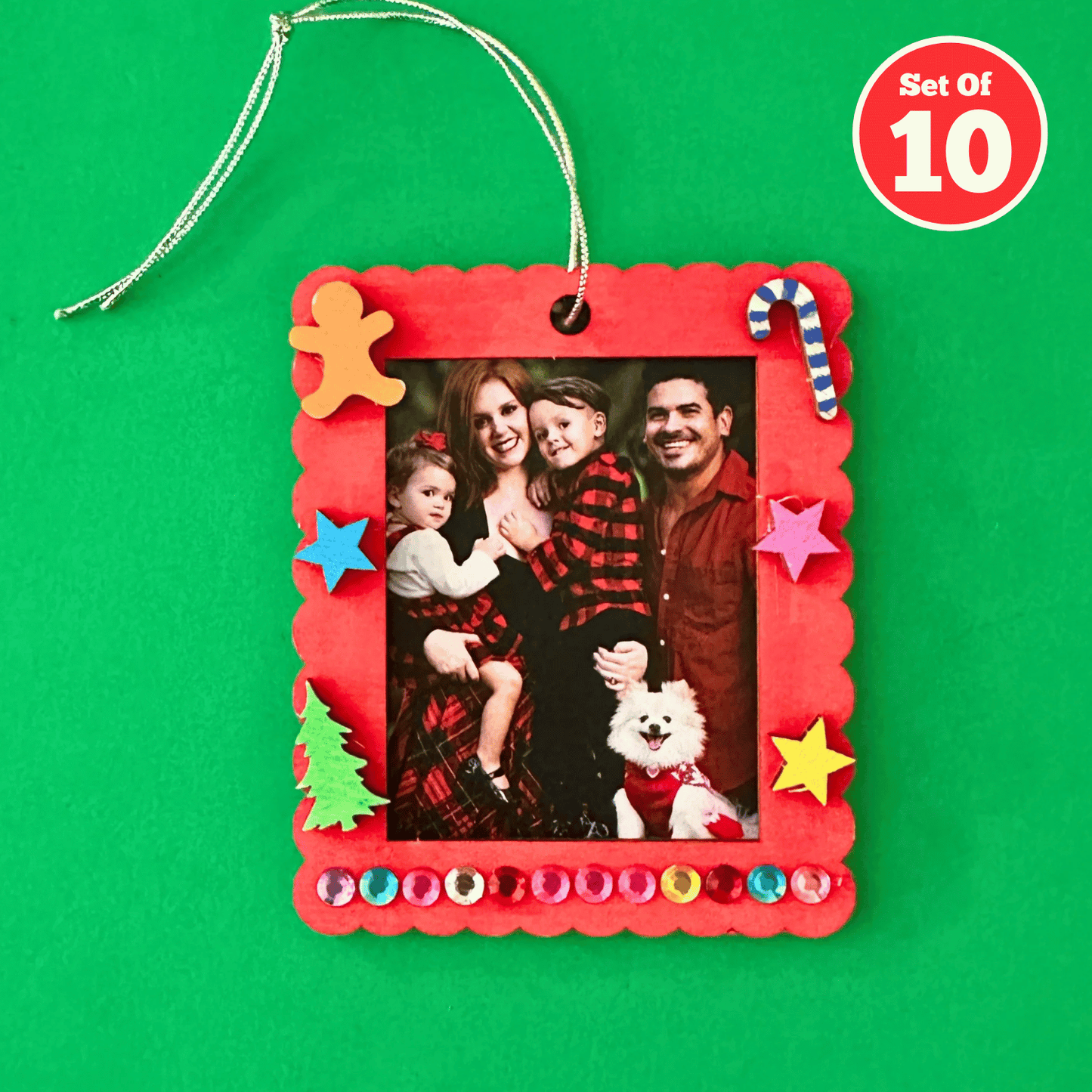 Set of 10 - Mini Christmas Frame