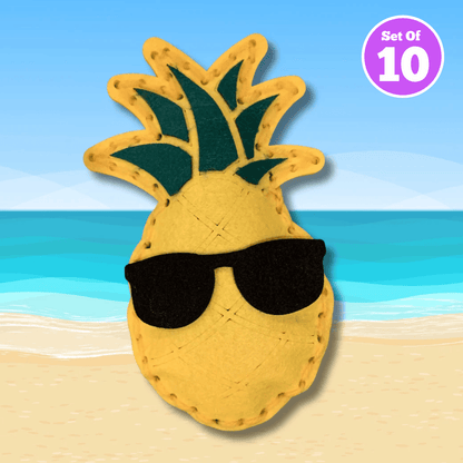 Set of 10 - Pineapple Softie