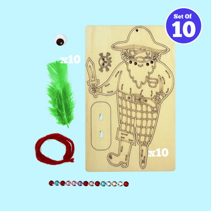 Set of 10 - Pirate