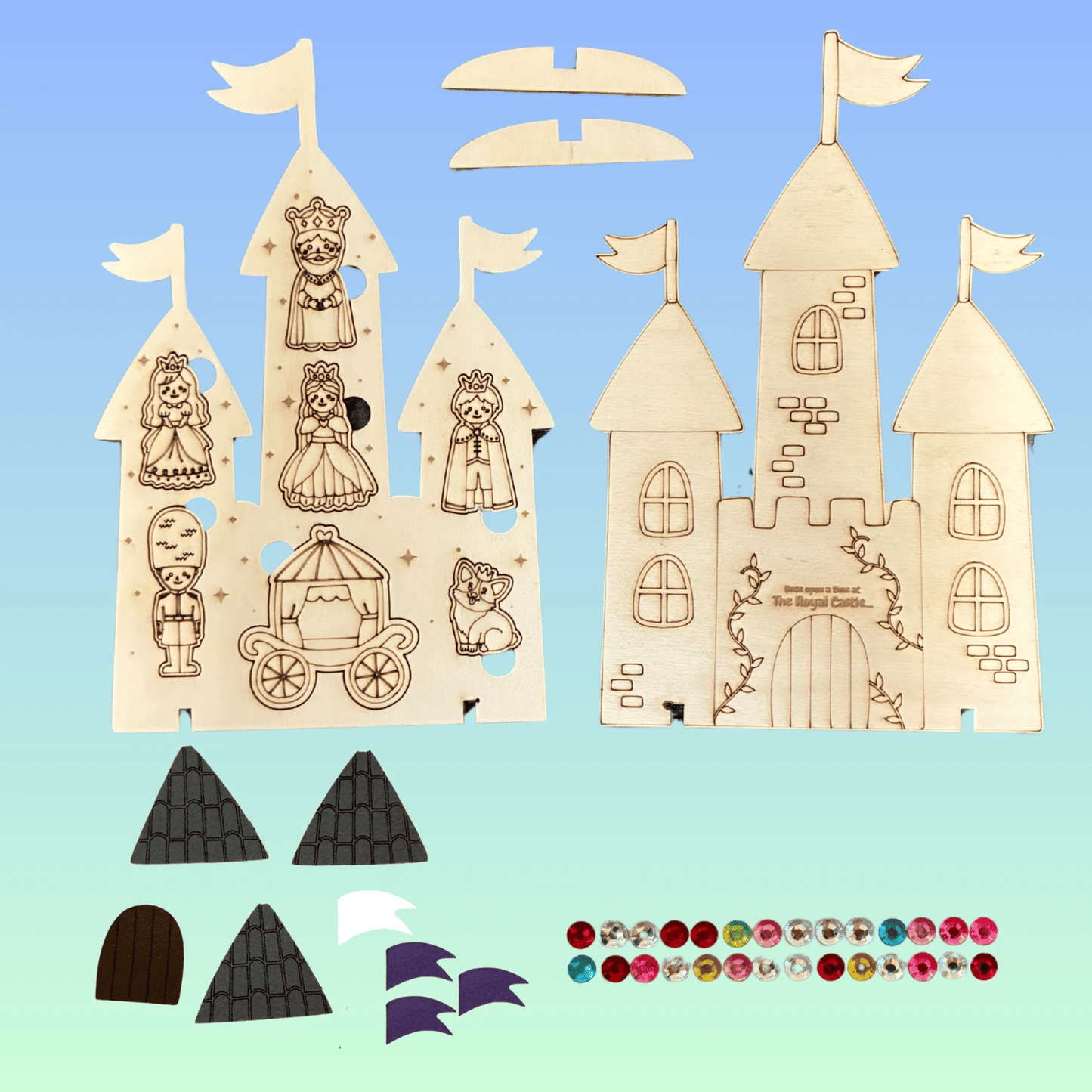 Set of 10 - Royal Castle Puzzle