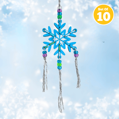 Set of 10 - Snowflake Decoration