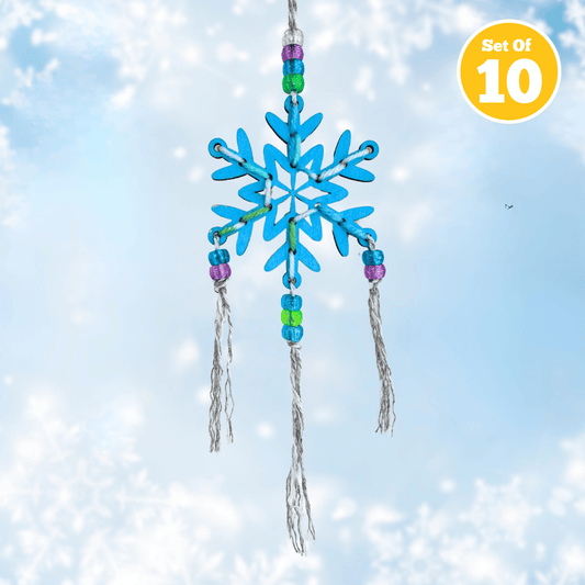 Set of 10 - Snowflake Decoration