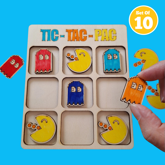 Set of 10 - Tic Tac Pac