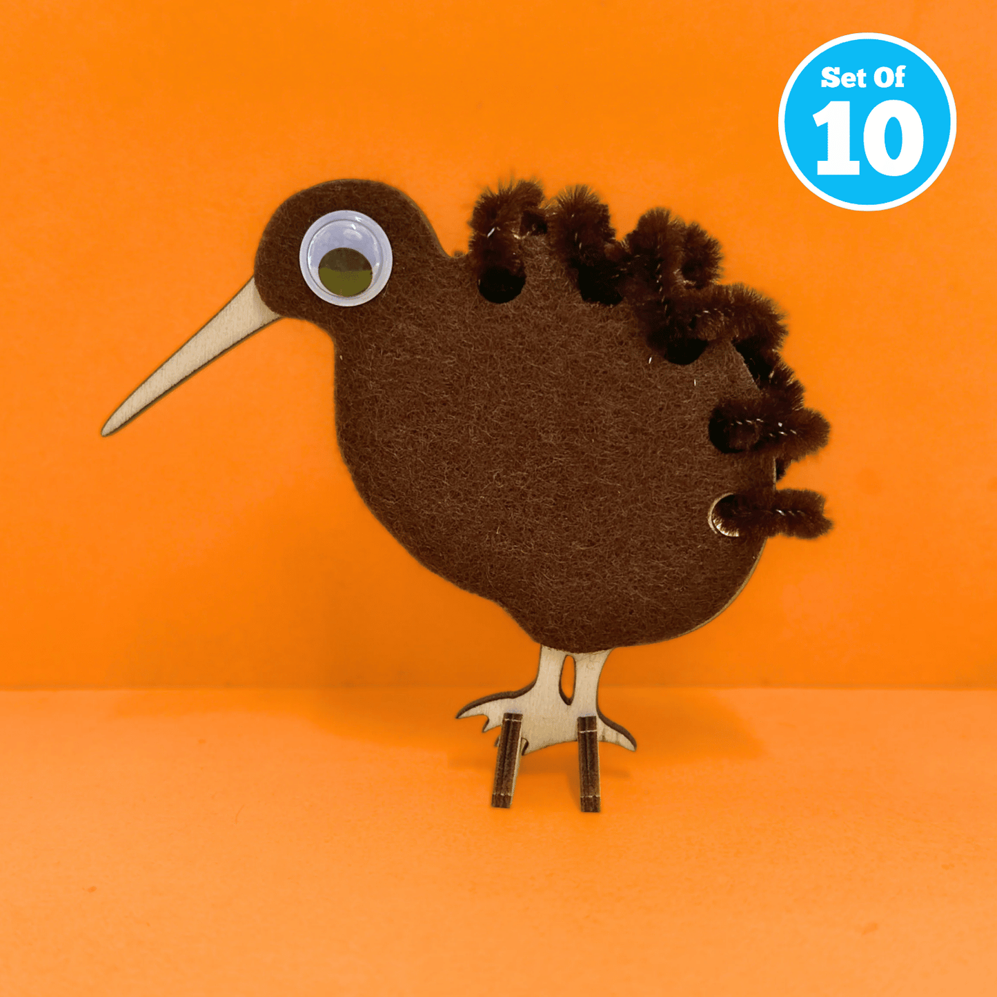 Set of 10 - Tokoeka Kiwi