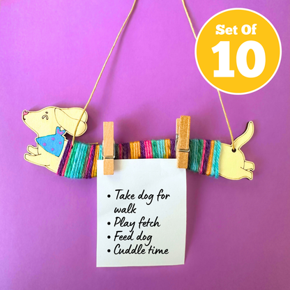 Set of 10 - Mini Memo Holder