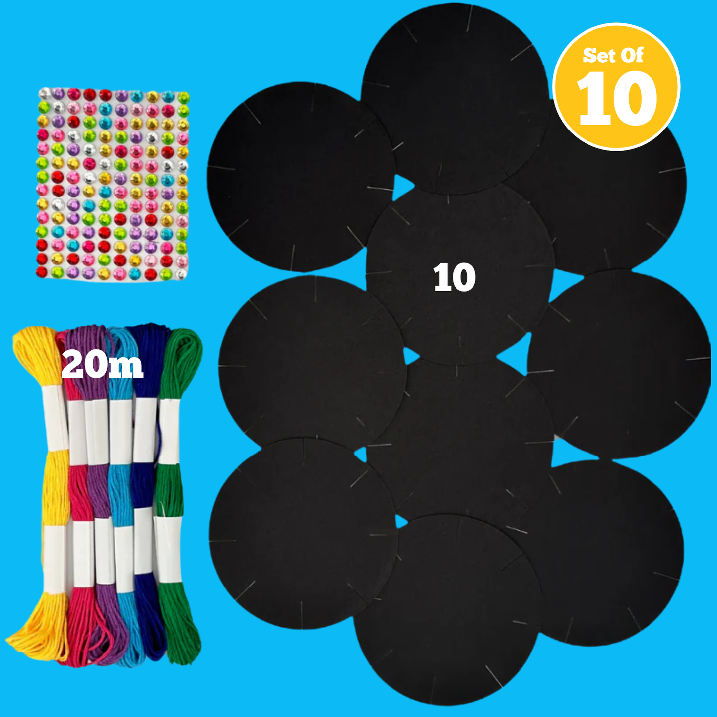 Pack of 10 - Star Weaving