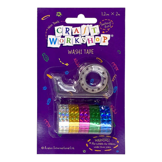 Shiny Metallic Washi Tape & dispenser