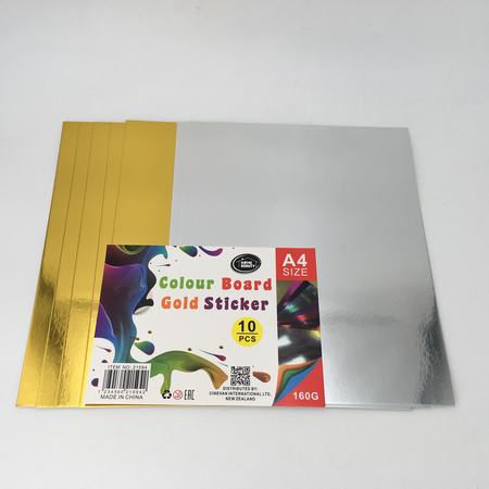 Silver and Gold Mirror Board 10pcs