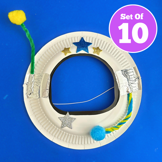 Set of 10 - Spaceman Helmet