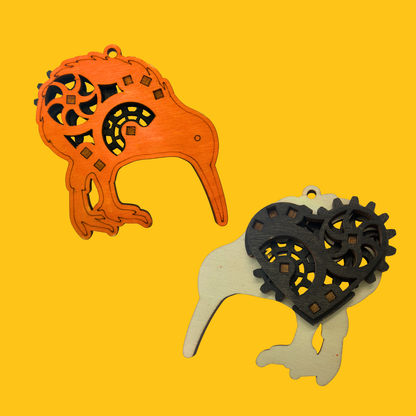 Set of 10 - Spinning Kiwi