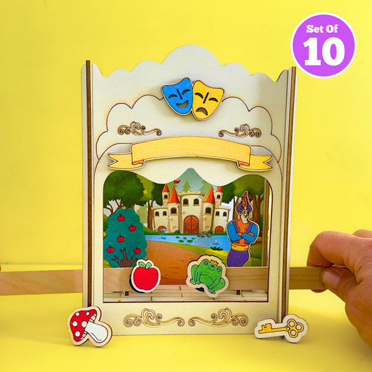 Set of 10 - Puppet Theatre