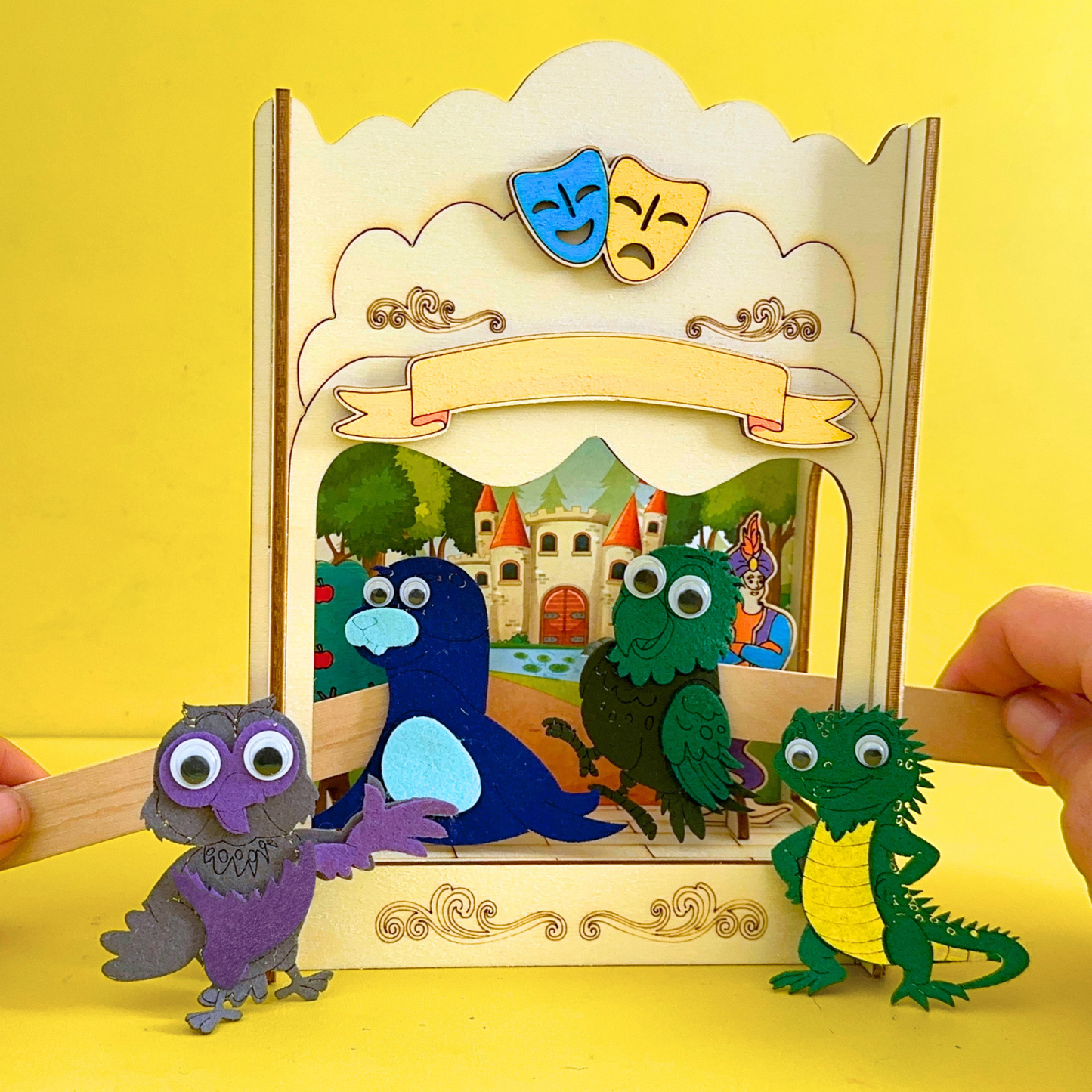 Set of 10 - Puppet Theatre