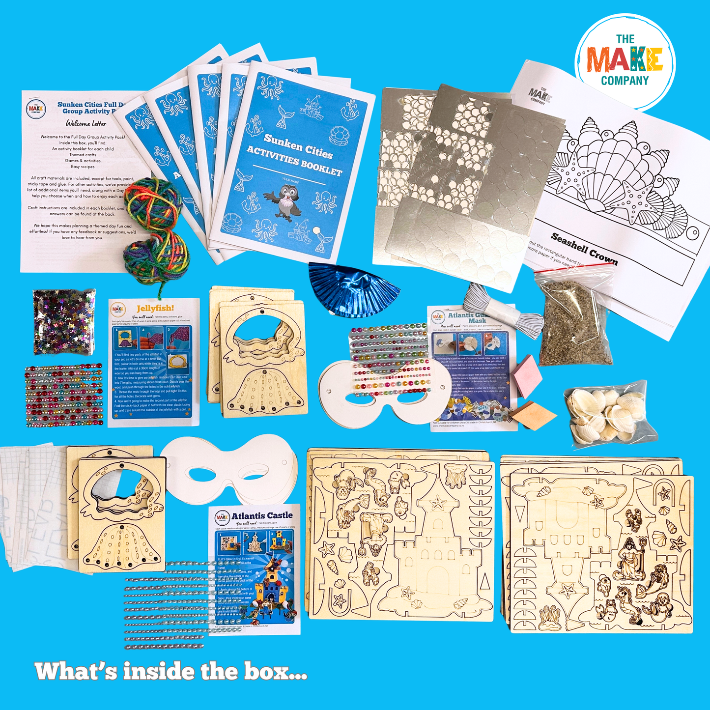 Sunken Cities Full Day Group Activity Pack