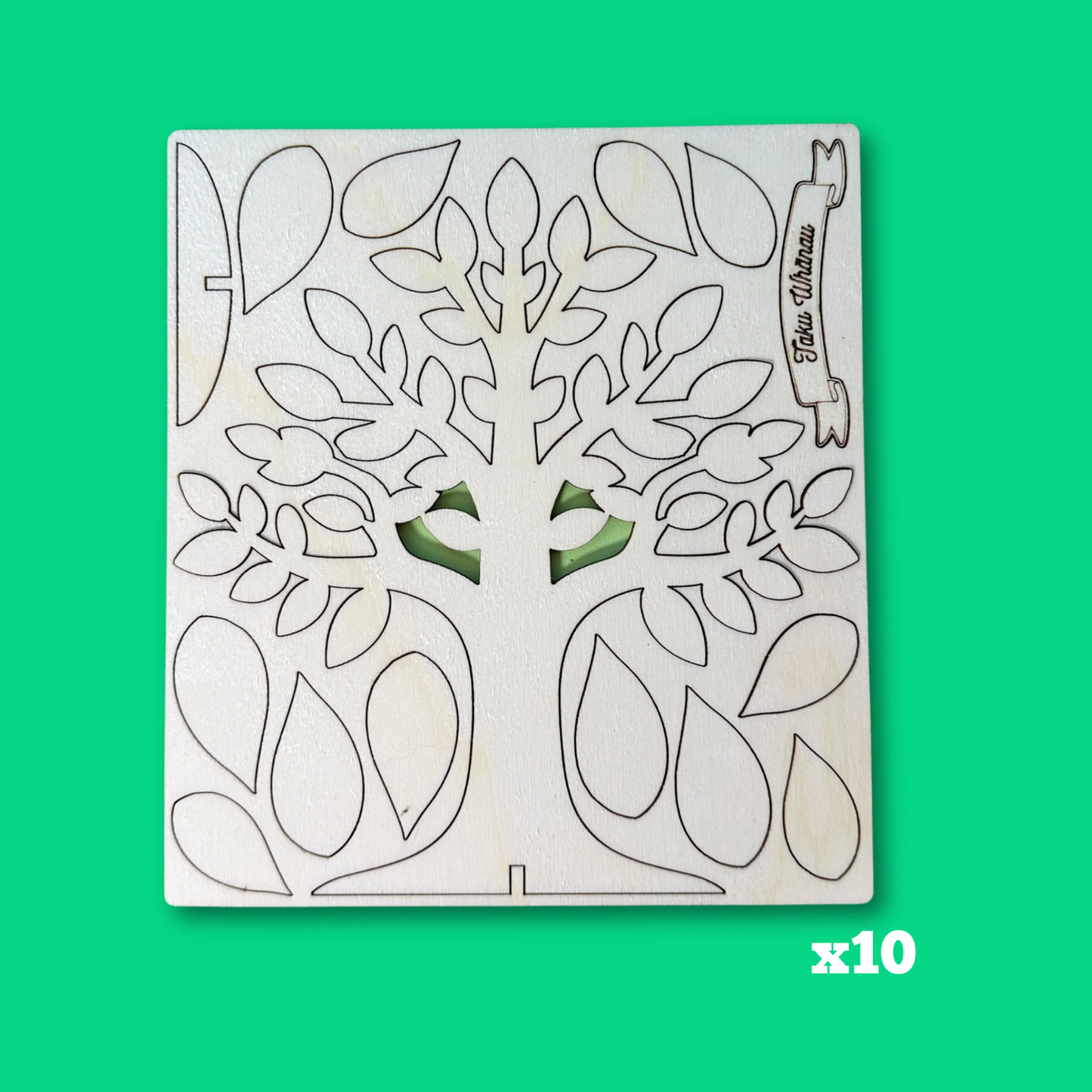 Set of 10 Taku Whanau Tree