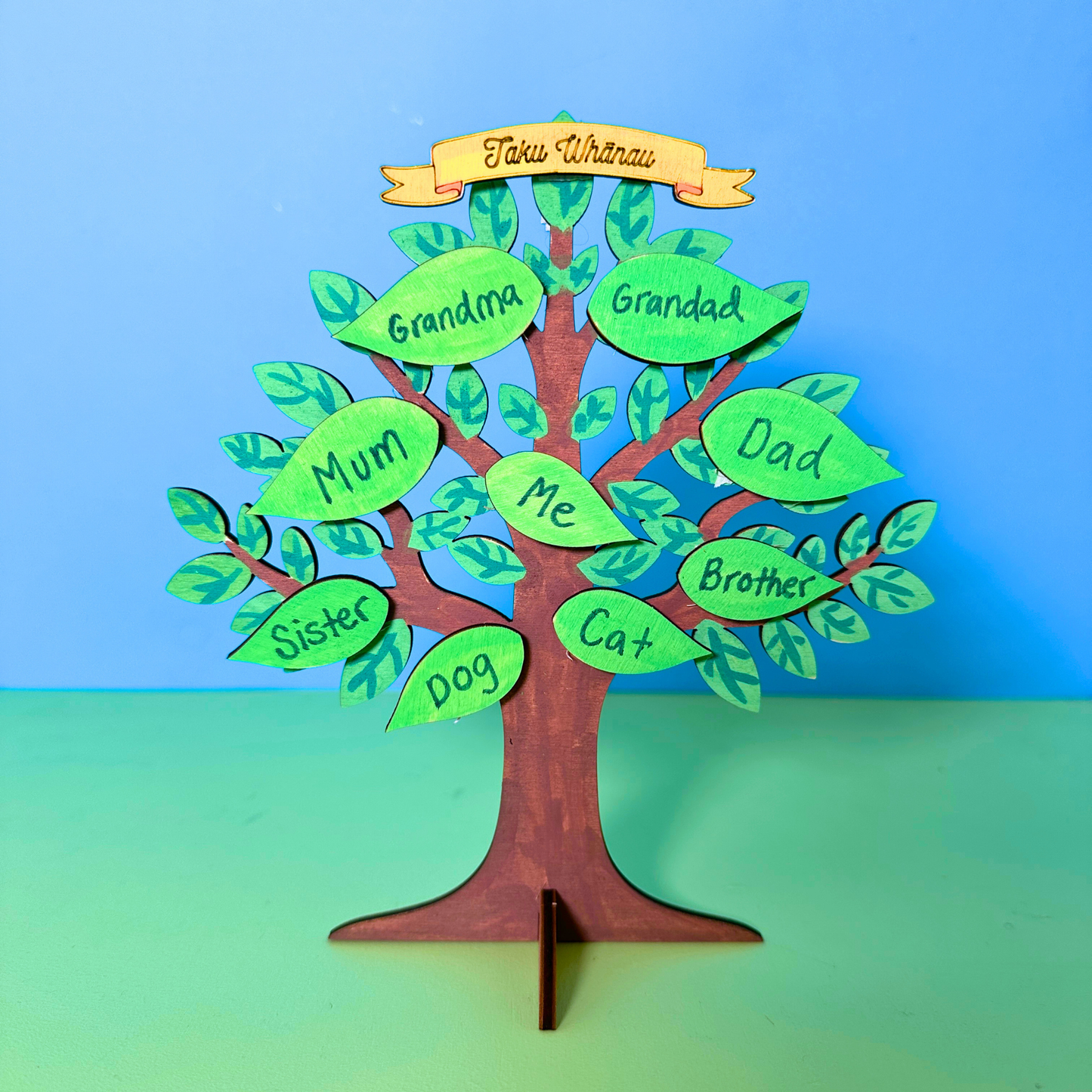 Set of 10 Taku Whanau Tree