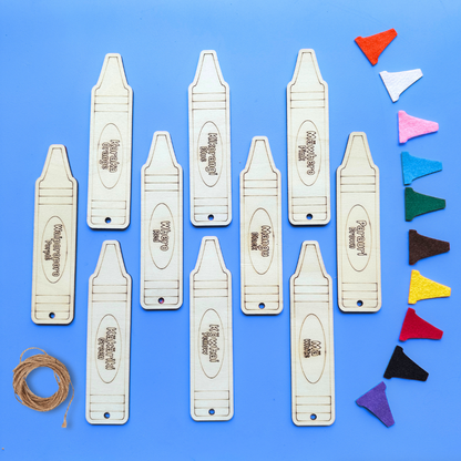 Set of 10 - Te Reo Māori Crayons