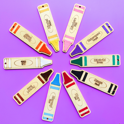 Set of 10 - Te Reo Māori Crayons