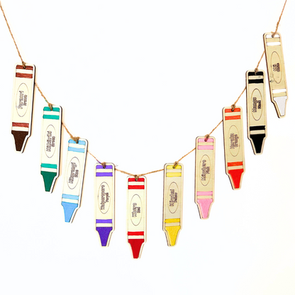 Set of 10 - Te Reo Māori Crayons