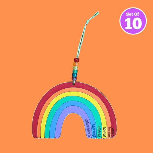 Set of 10 - Te Reo Rainbow