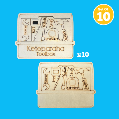 Set of 10 - Te Reo Toolbox Puzzle