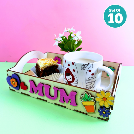 Set of 10 - Tea Tray