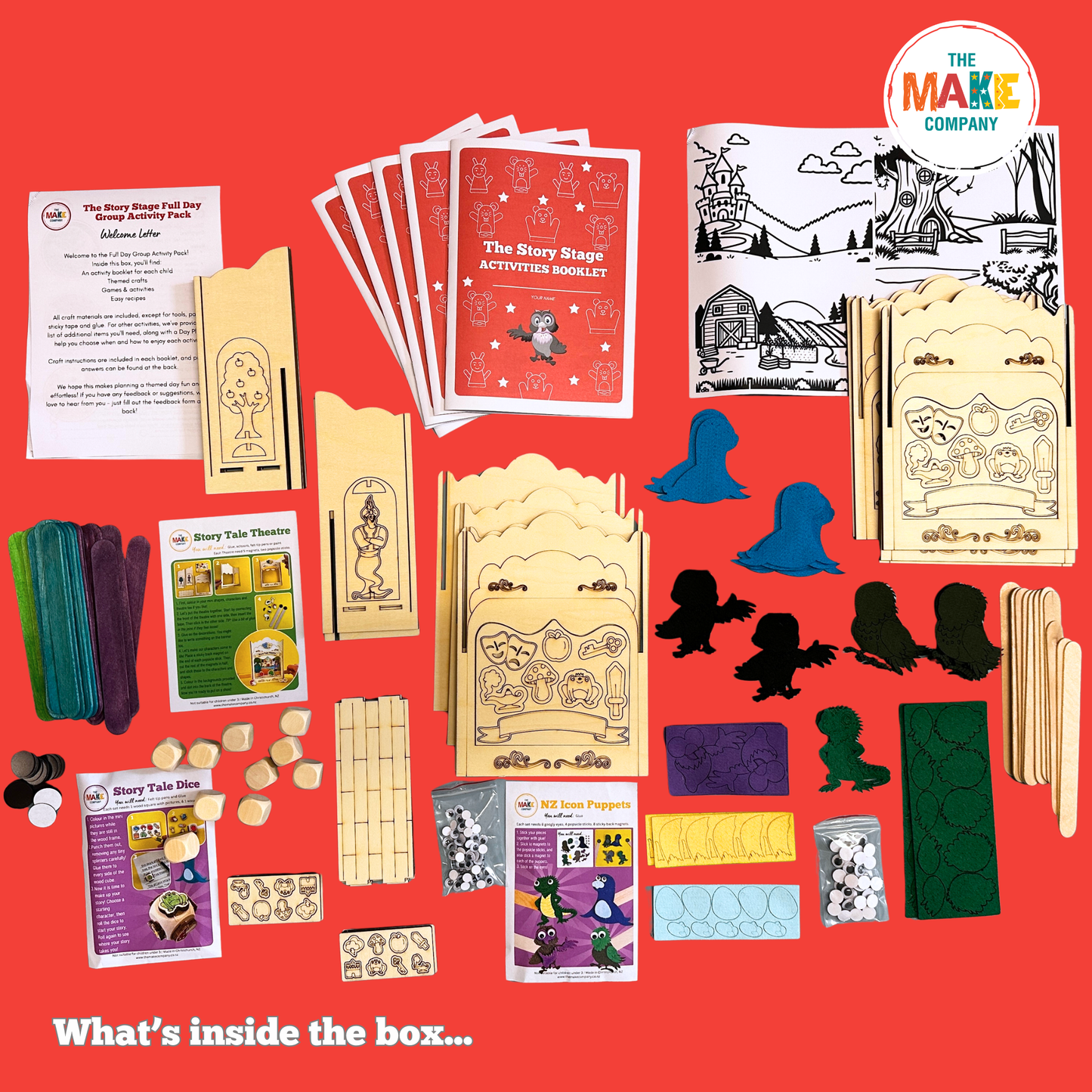 The Story Stage Full Day Group Activity Pack