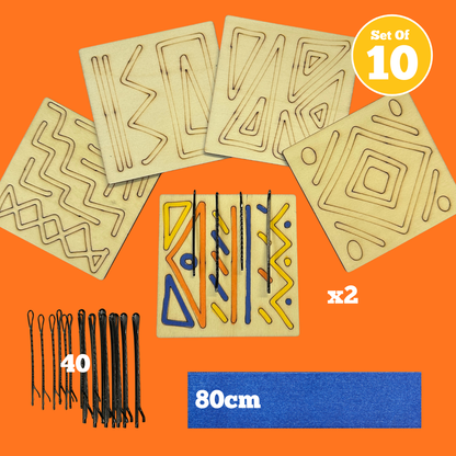 Set of 10 - Thumb Piano