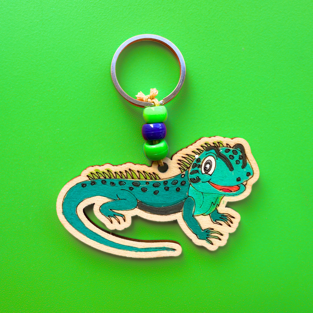 Tuatara Bag Charm