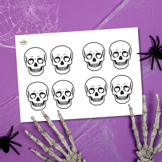 Dancing Skeleton Printable