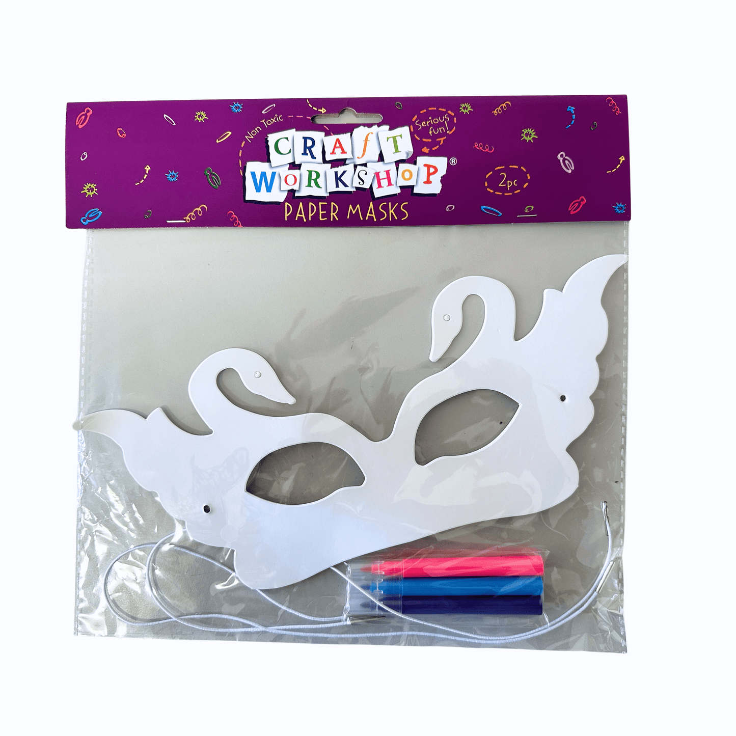 SALE - Card Party Masks - Decorate your own