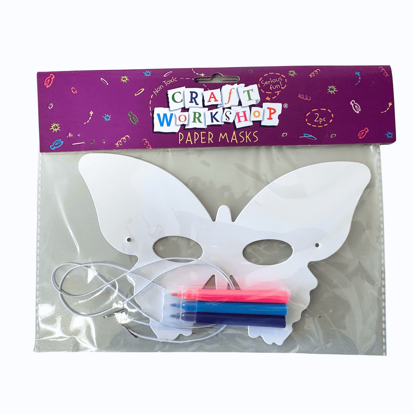SALE - Card Party Masks - Decorate your own