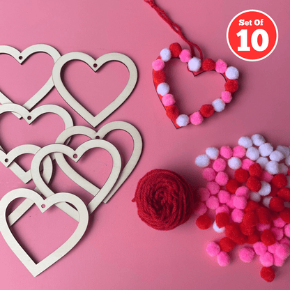 Set of 10 - Valentines Hanging Frame