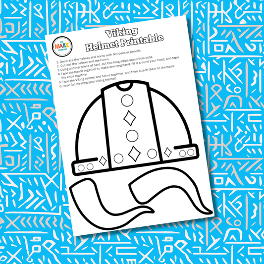 Viking Helmet - Free Printable