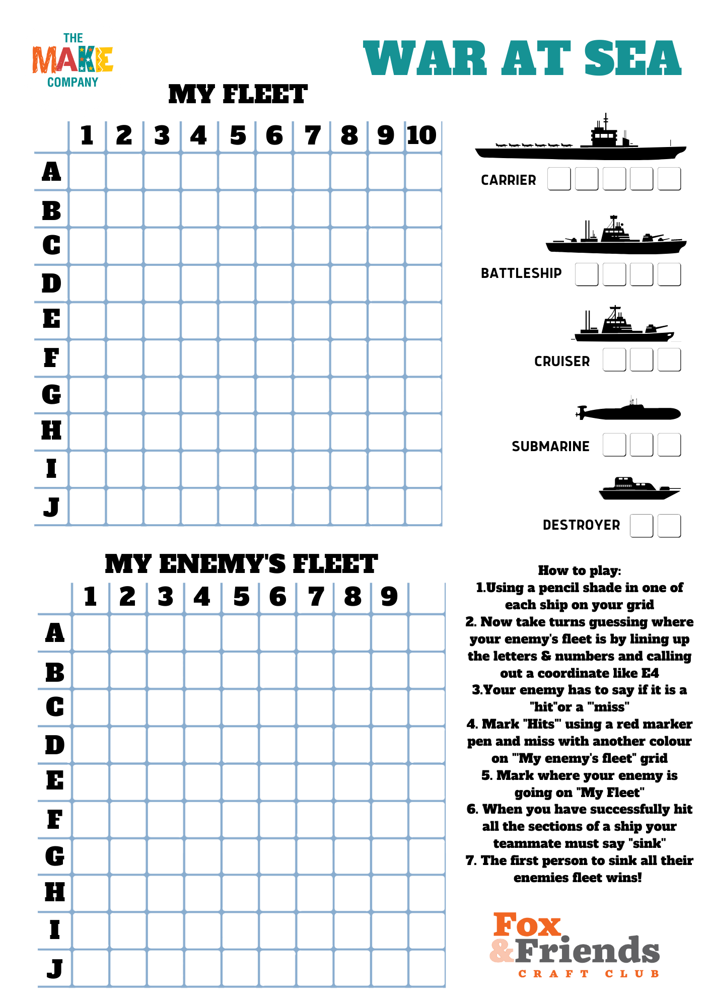 War at Sea (Battleship)