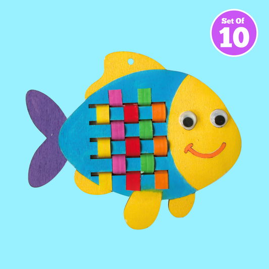 Set of 10 - Weaving Fish