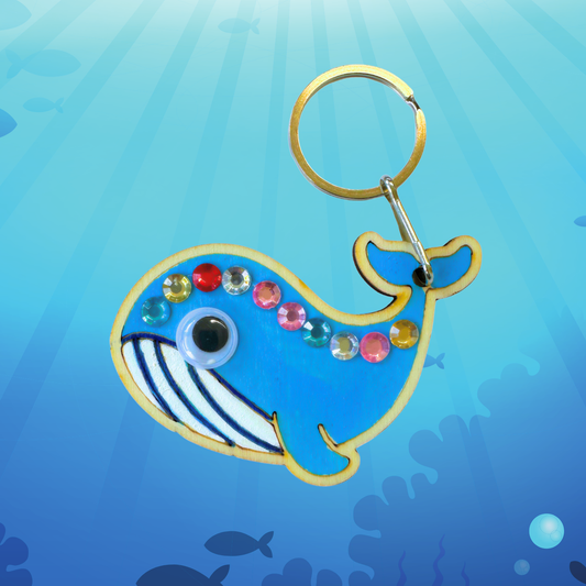 Whale Bag Charm