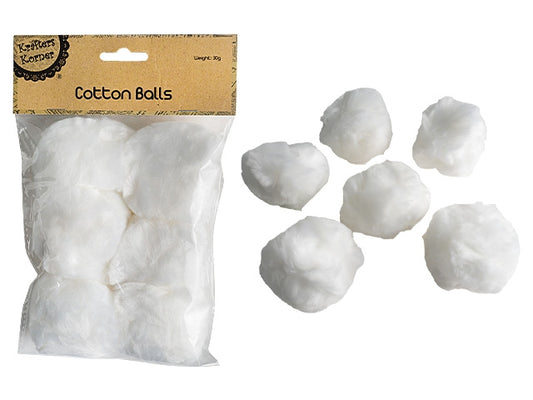 White Cotton Balls