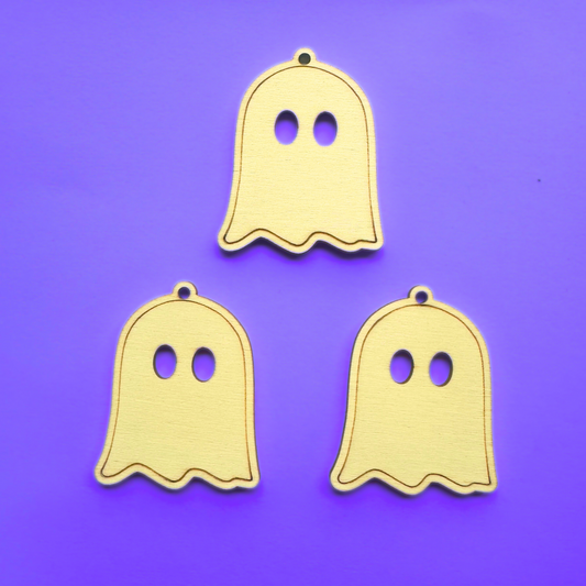 Wooden Ghost Shape