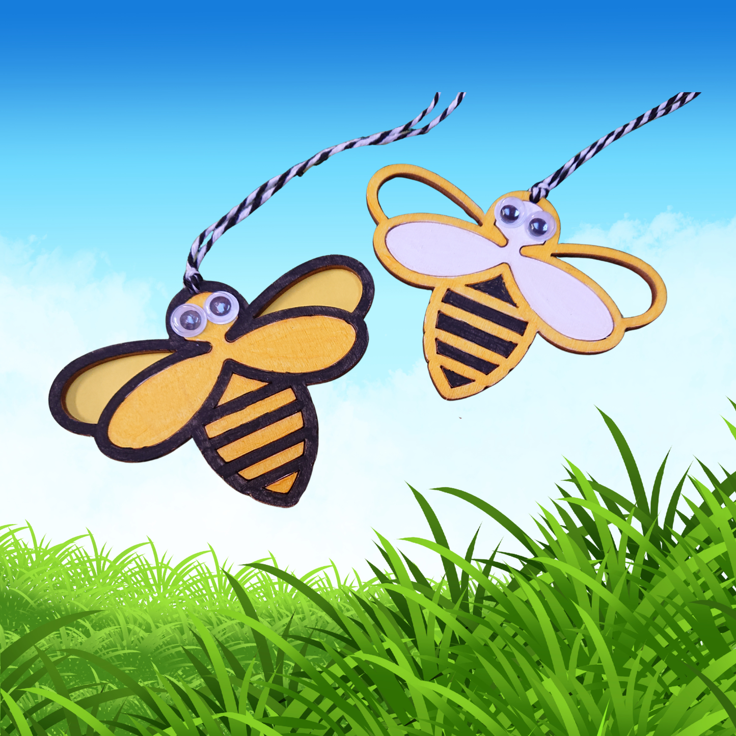 Set of 10 - Busy Bees