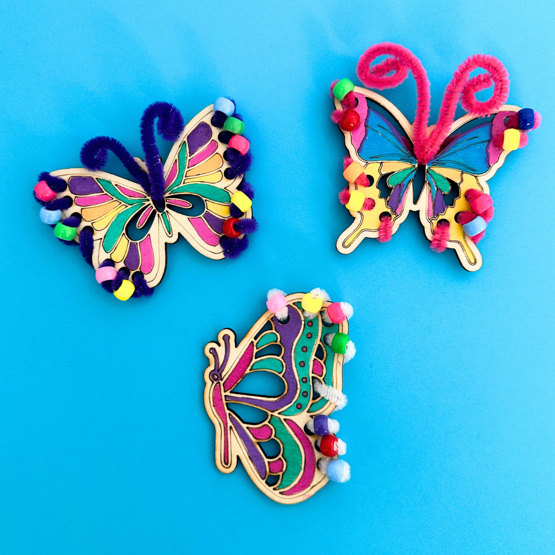 Wooden Butterflies (Bulk)